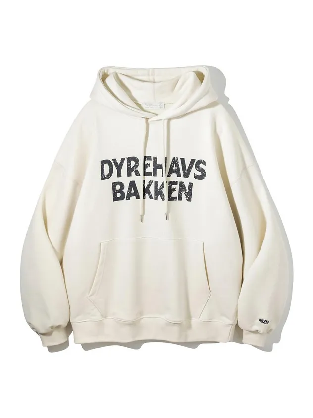 Bakken Dyrehavs Bakken Hoodie Bk6988 Cream