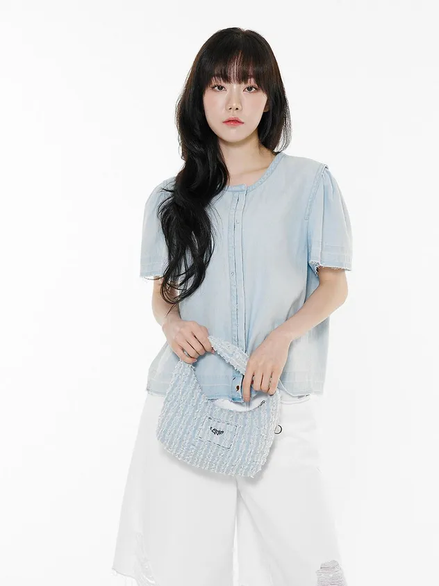 Letoile Denim Mini Tote Bag (lebsmbg5348)_ 3 Color