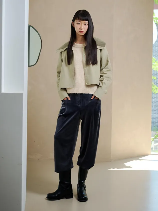 Belt String Suede Pants (lebwtpt5578)