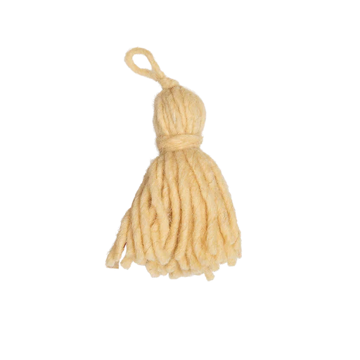 Al 02 Cream Al | Wool Pom