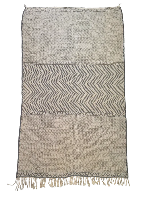 M'rirt's Symbolic Vintage Flatweave - Slate Blue