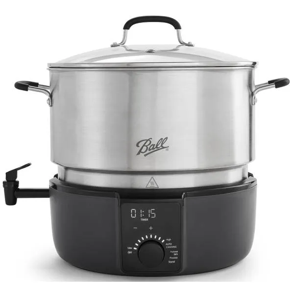 Easycanner Electric Water Bath Canner, 21-quart Capacity