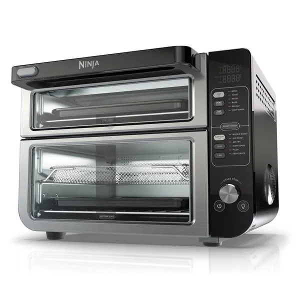 Ninja Double Oven Toaster Oven, Black (dct401)