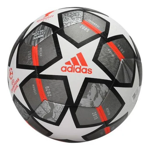 Adidas Finale 21 20th Anniversary Ucl Textured Training Ball White Black Gk3476