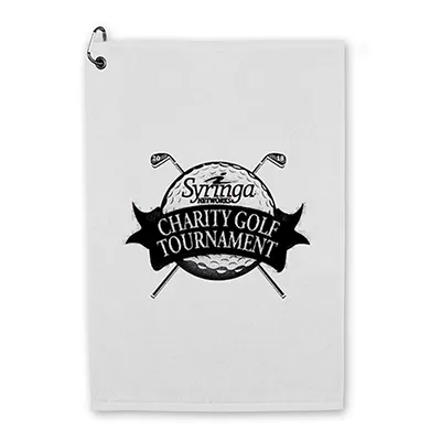 Promotional Weekender Flat Hem Golf Towel