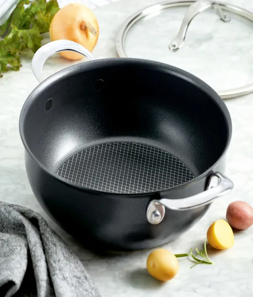 Anolon X Non-stick Aluminium Casserole Pan With 24cm