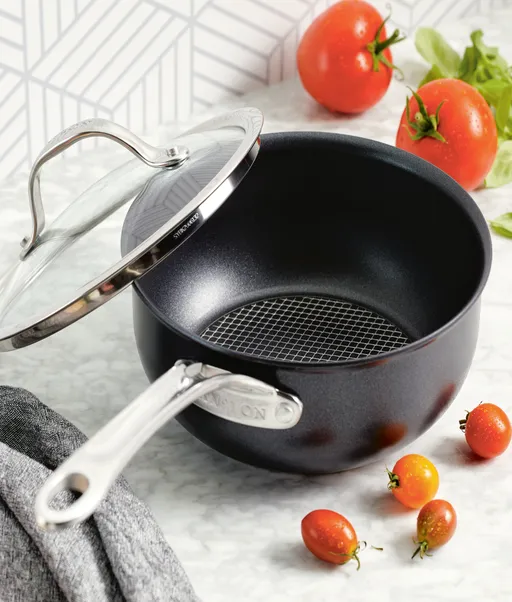 Anolon X Non-stick Aluminium Saucier With Lid, 20cm