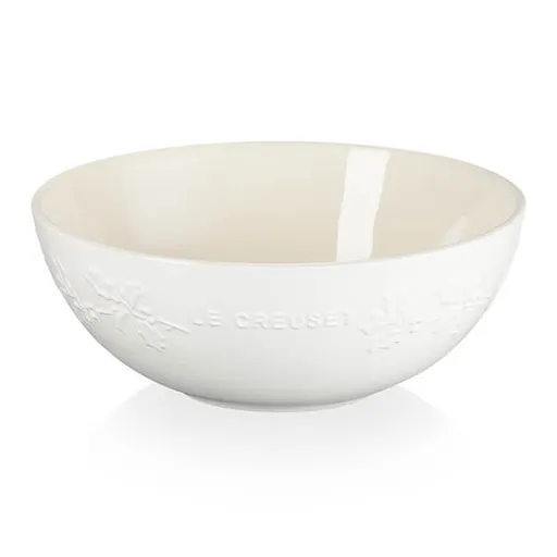 Le Creuset Holly Cotton Stoneware Serving Bowl