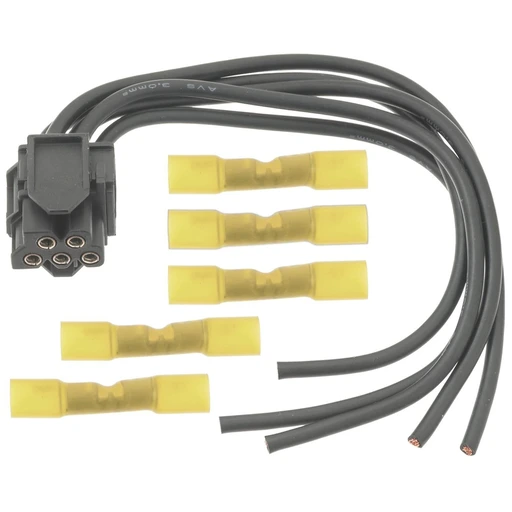 Standard S2530 Hvac Blower Motor Resistor Connector, Rear Side