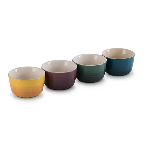 Le Creuset Botanique Stoneware Set Of 4 Mini Ramekins