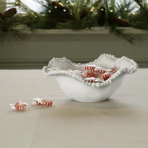 Vida Alegria Small Sauce Bowl White