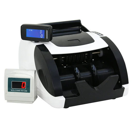 Zeny Money Bill Counter Currency Cash Counting Machine Uv & Mg Counterfeit Detection
