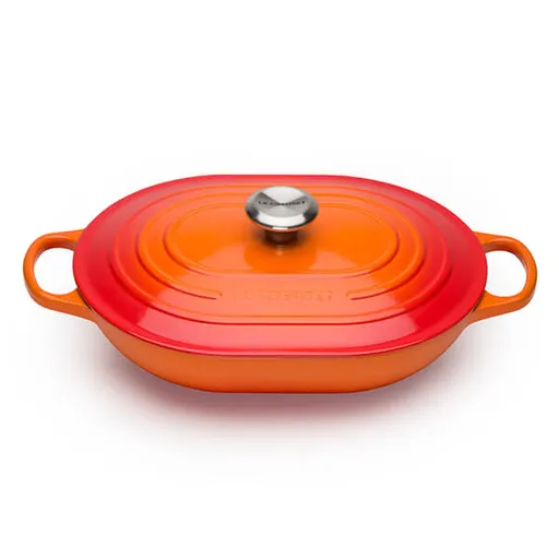 Le Creuset Signature Volcanic Cast Iron 31cm Oblong Casserole