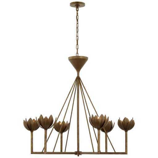 Alberto Large Low Ceiling Chandelier