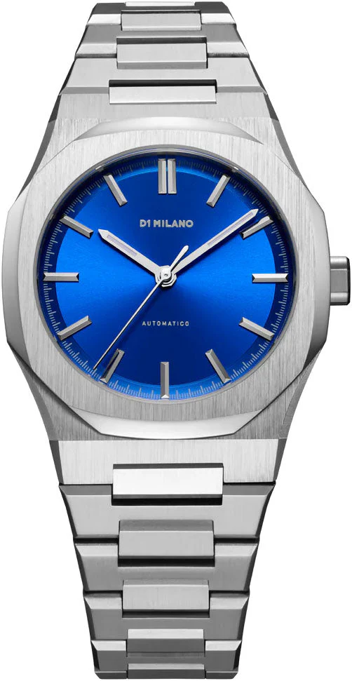D1 Milano Mechanical Automatico Navy Code Watch Atbu06