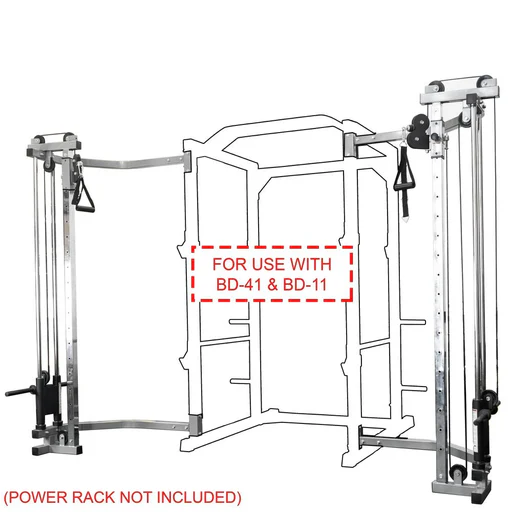 Cable Crossover Attachment For 2.5x2.5 Racks