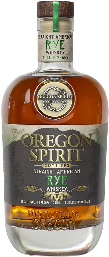 Oregon Spirit Straight American Rye Whiskey