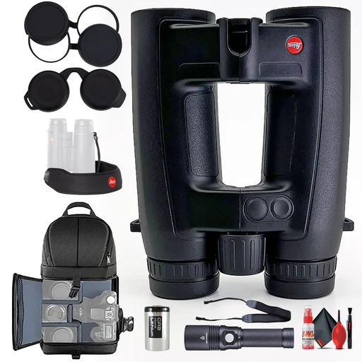 Leica 8x42 Geovid 3200.com Rangefinder Binocular + 6ave Accessory Kit
