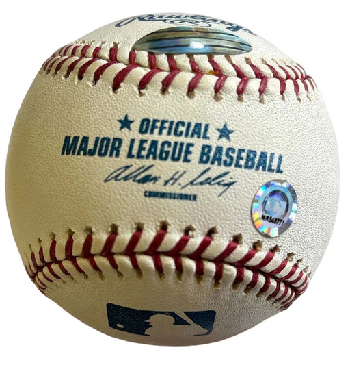 Denny Mclain "68 -69 Cy" Autographed Official Major League Baseball