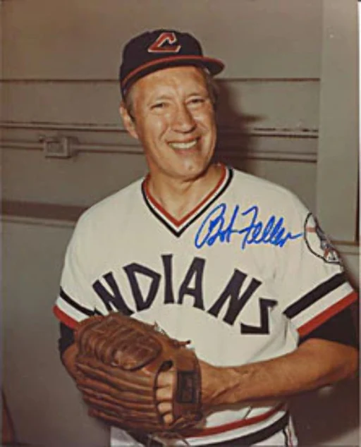 Bob Feller Autographed/signed 8x10 Photo