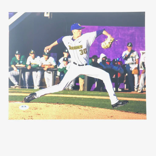 Jeff Hoffman Signed 11x14 Photo Psa/dna Colorado Rockies Autographed