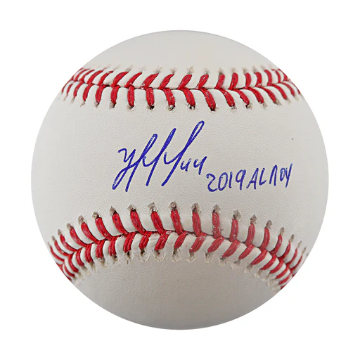 Yordan Alvarez Astros Autographed Inscribed 2019 Al Roy Omlb Baseball Beckett