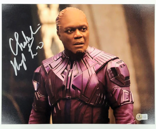 Chukwudi Iwuji Signed Guardians Vol. 3 11x14 Photo Autograph ~ Beckett Bas