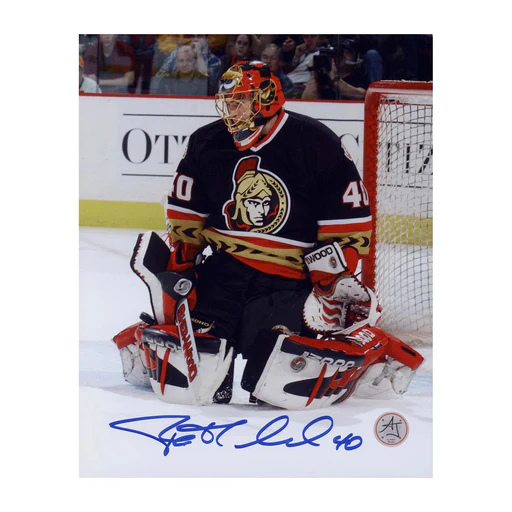 Patrick Lalime Autographed Ottawa Senators Goalie 8x10 Photo
