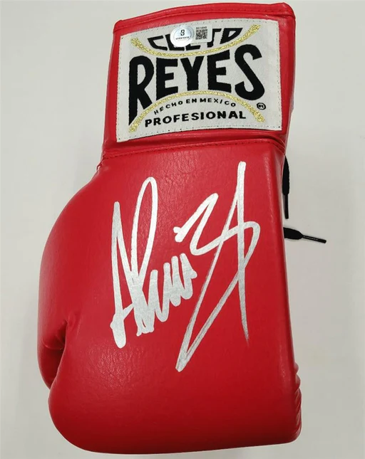 Andy Ruiz Signed Cleto Reyes Boxing Glove Autograph (b) ~ Beckett Bas