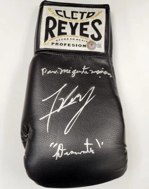 Felix Verdejo Signed "diamante" Boxing Glove Autograph ~ Beckett Bas