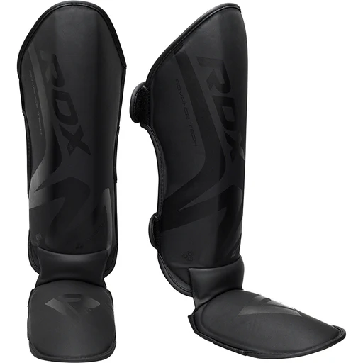 Rdx T15 Noir Black Shin Instep Guards