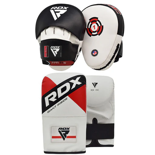 Rdx Bm Focus Pads & Bag Gloves Set