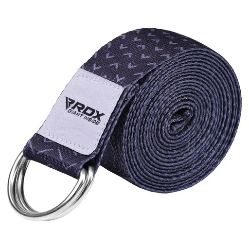 Rdx F15 D-ring Steel Buckle Cotton Yoga Strap