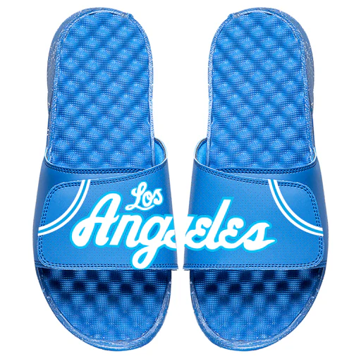La Lakers Hardwood Classic Jersey Slides