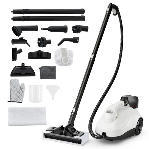 Goplus Multipurpose Steam Cleaner, 1800w Portable Household Steamer With 15 Accessories