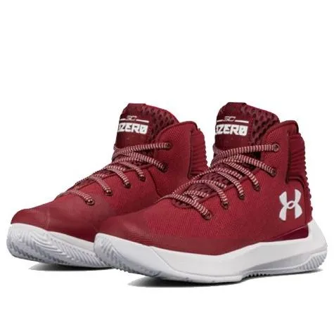 Under Armour Curry 3zer0 Cardinal Cardinal White White 1298308-602