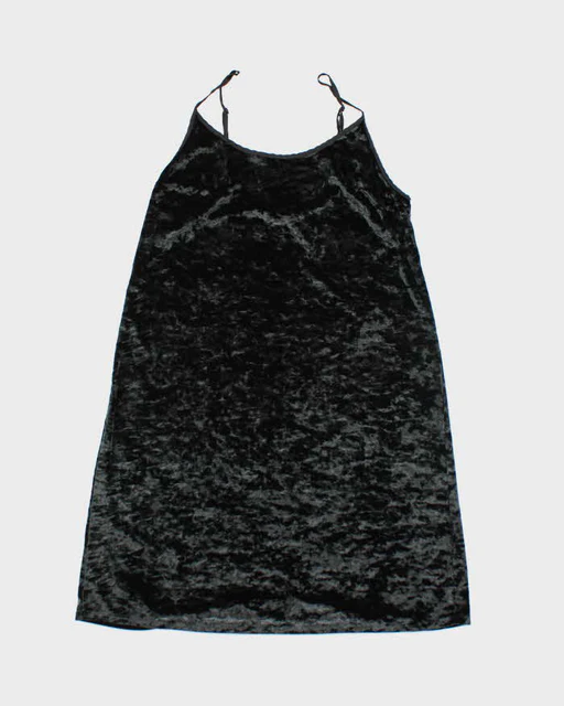 Vintage Y2k 00s Victoria's Secret Velvet Slip Dress