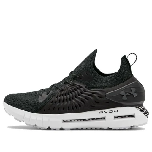 (wmns) Under Armour Hovr Phantom Rn Black Black White Pitch Gray 3022600-001