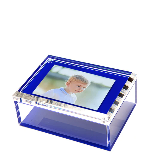 Photo Box - 5" X 7" - Blue