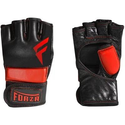 Forza Sports Leather Mma Training Gloves