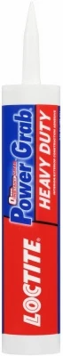 Loctite 9 Oz. Power Grab Express Heavy-duty Construction Adhesive, White