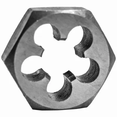 Fractional Hex Die, 1/2-13 National Coarse, 1-in.
