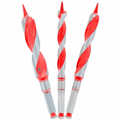 Auger Bit Set, Self-feeding Dura-tip, 3-pc.