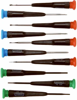 Precision Screwdrivers, 10-pc. Set