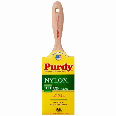 Nylox Sprig Flat Paint Brush, 3 In.