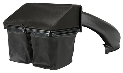 Twin Grass Bagger Collection Attachment For Lawn Tractors