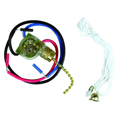 Ceiling Fan Light Switch With Leads, 3 Wires, 3-way