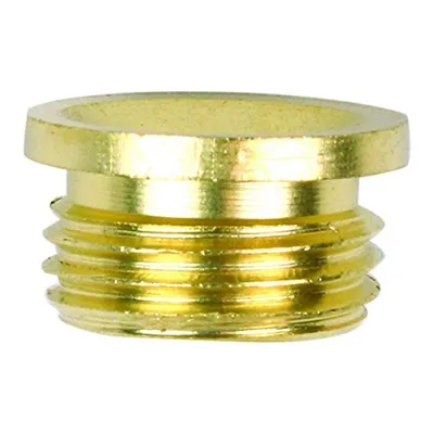 Lamp Ip Reducer, Brass Finish, 1/8 Male X 1/4-27 Female