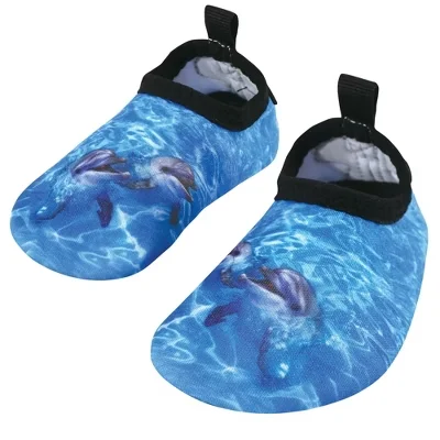 Hudson Baby Infant And Toddler Water Shoes For Sports, Yoga, Beach And Outdoors, Dolphins