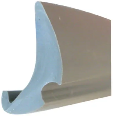 Vinyl Glazing Spline, Gray, .190 X .470 In. X 200 Ft.